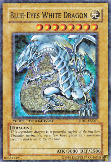 Blue-Eyes White Dragon [DT01-EN001] Super Rare | Gear Gaming Fayetteville