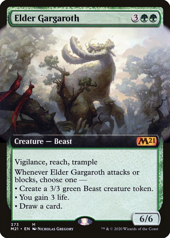 Elder Gargaroth (Extended Art) [Core Set 2021] | Gear Gaming Fayetteville