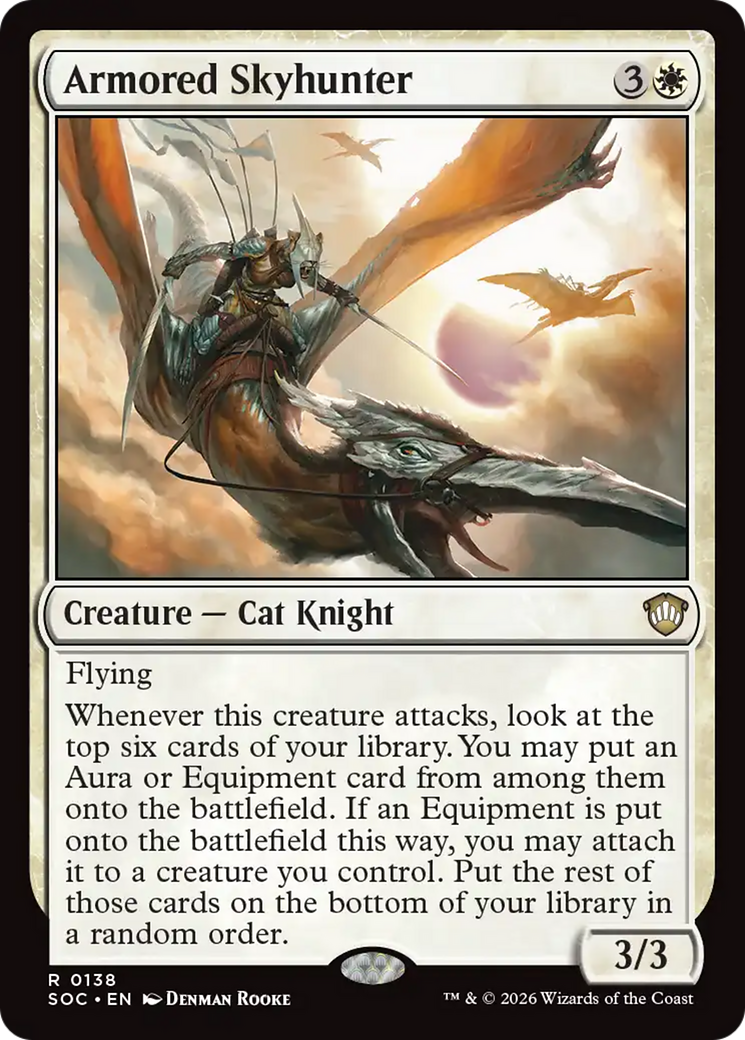 Armored Skyhunter [Secrets of Strixhaven Commander] | Gear Gaming Fayetteville
