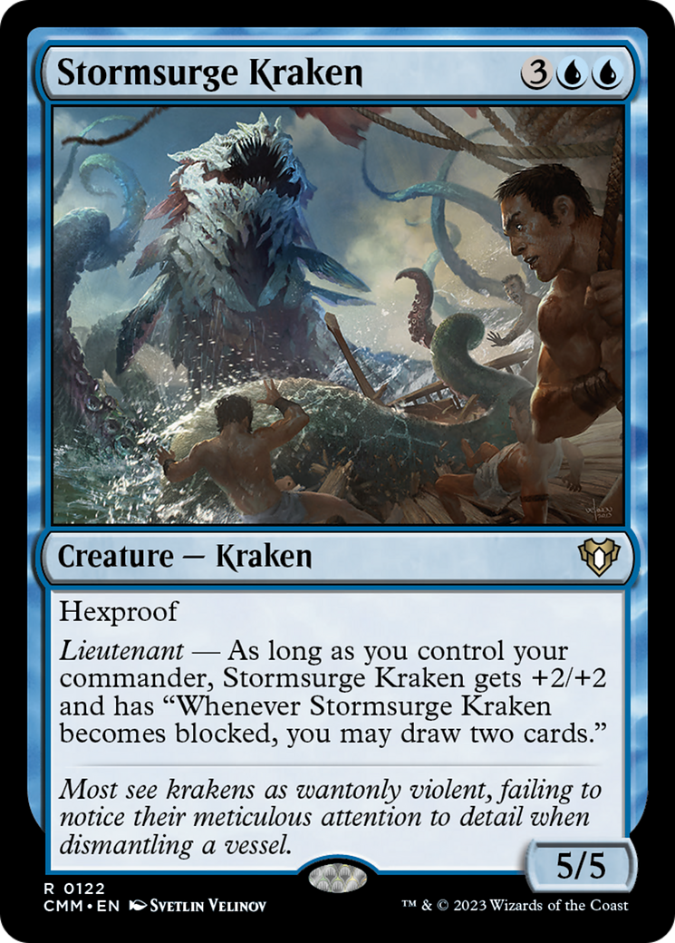 Stormsurge Kraken [Commander Masters] | Gear Gaming Fayetteville