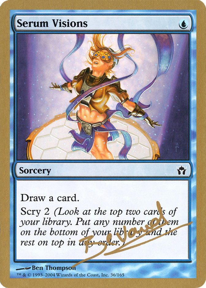 Serum Visions (Manuel Bevand) [World Championship Decks 2004] | Gear Gaming Fayetteville