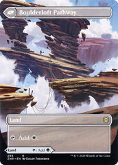 Branchloft Pathway // Boulderloft Pathway (Borderless Alternate Art) [Zendikar Rising] | Gear Gaming Fayetteville