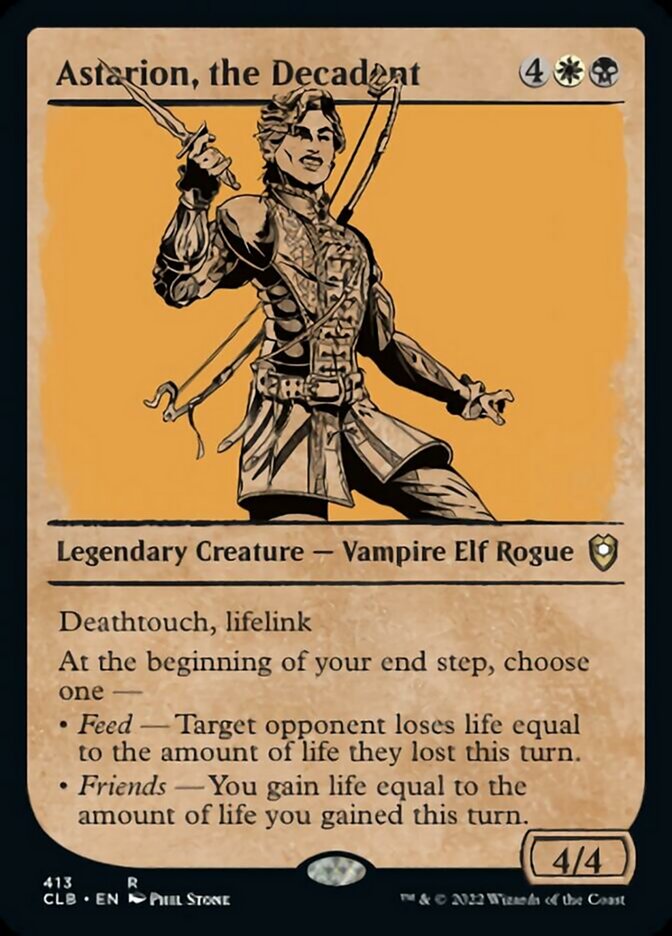 Astarion, the Decadent (Showcase) [Commander Legends: Battle for Baldur's Gate] | Gear Gaming Fayetteville