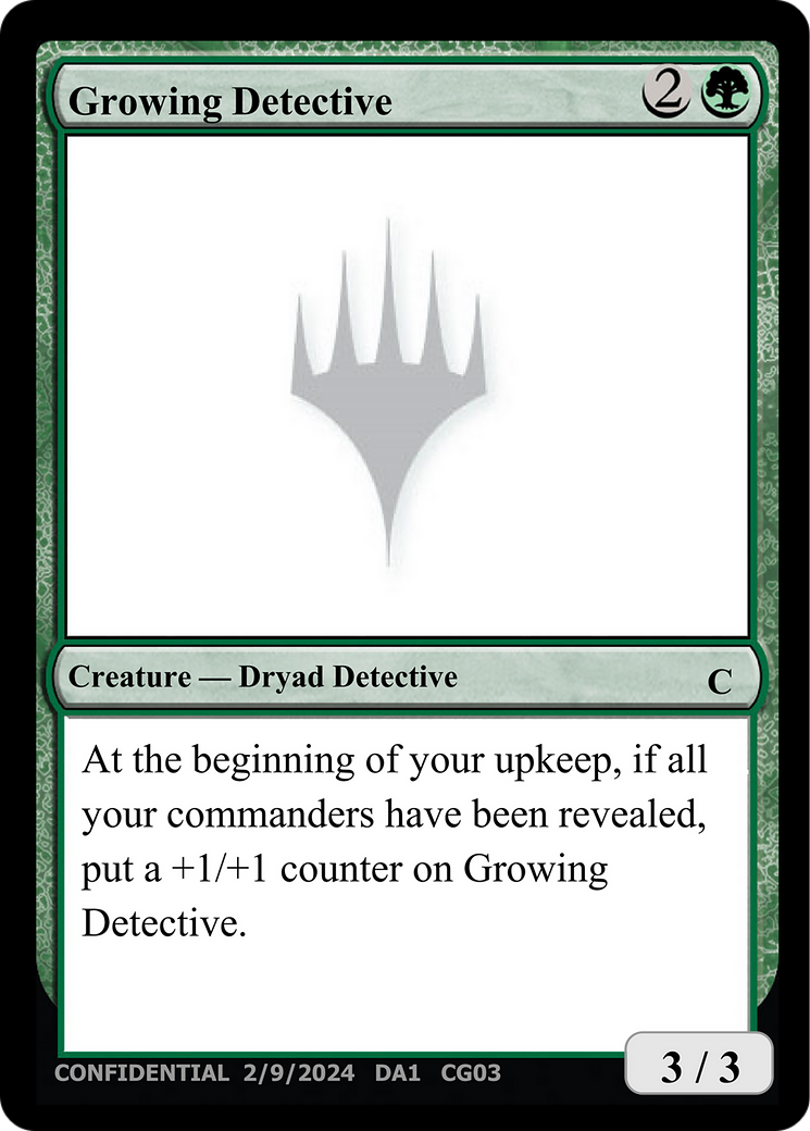 Growing Detective [Unknown Event] | Gear Gaming Fayetteville