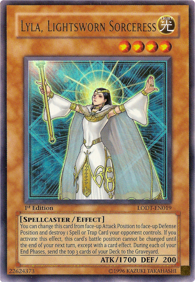 Lyla, Lightsworn Sorceress [LODT-EN019] Ultra Rare | Gear Gaming Fayetteville