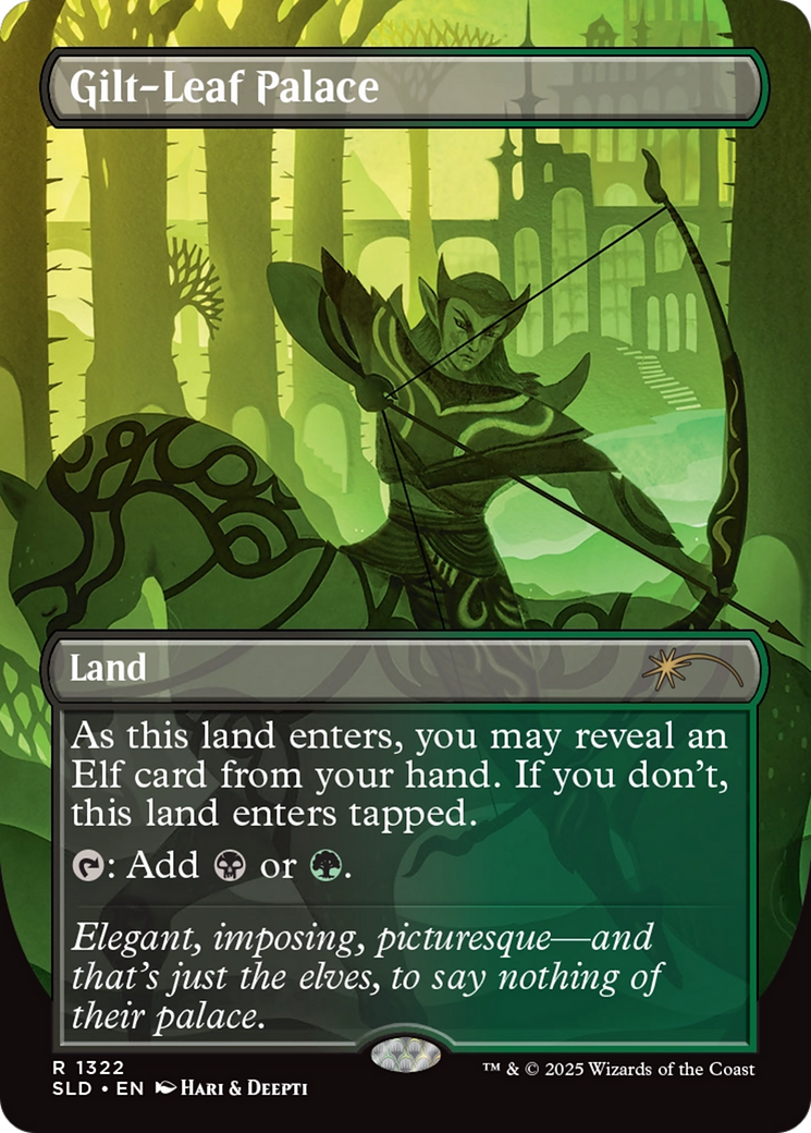 Gilt-Leaf Palace (Rainbow Foil) [Secret Lair Drop Series] | Gear Gaming Fayetteville