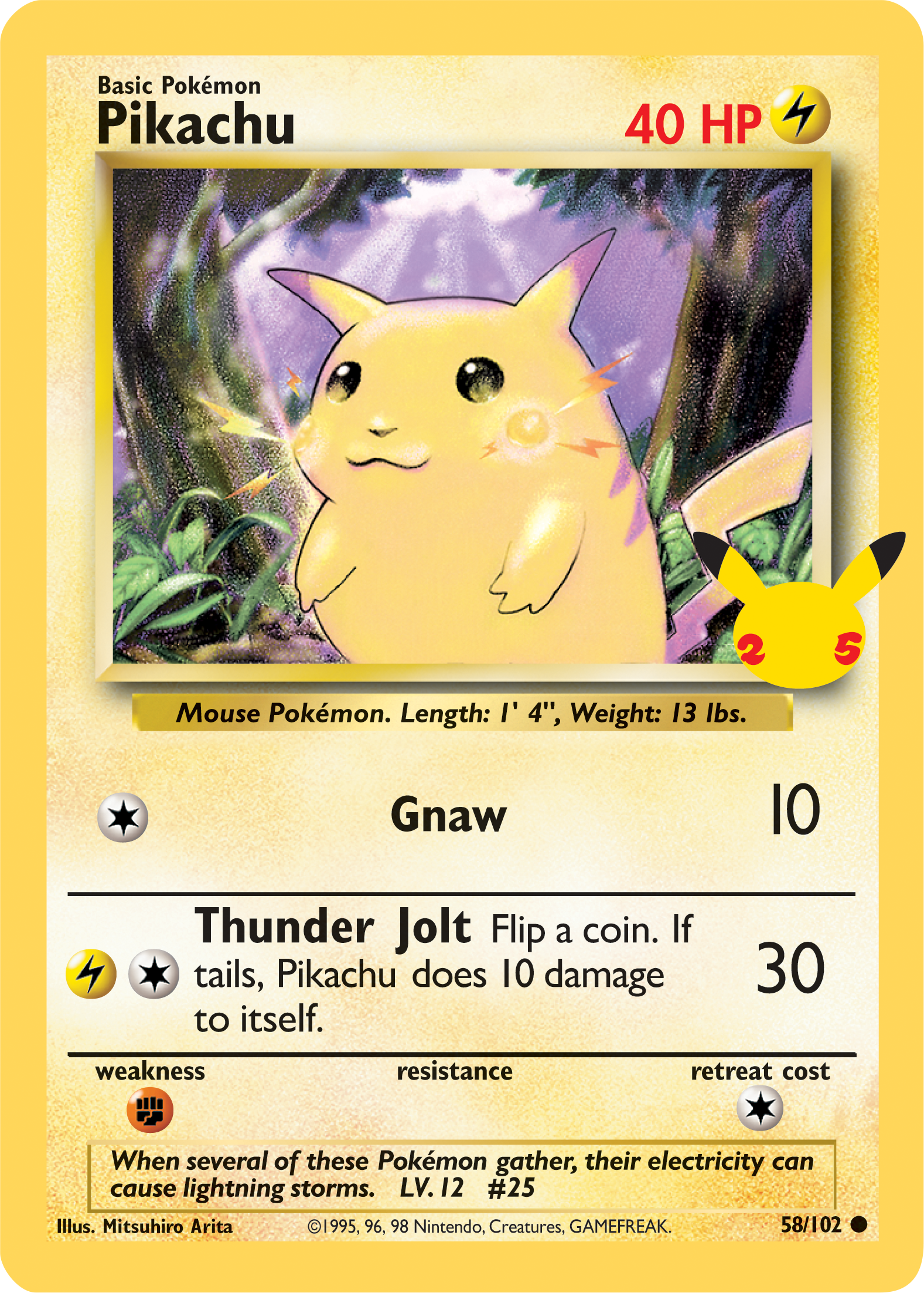 Pikachu (58/102) (Jumbo Card) [First Partner Pack] | Gear Gaming Fayetteville