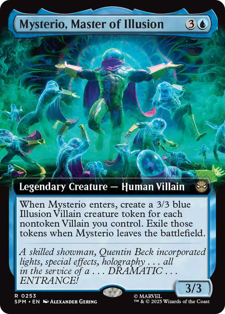 Mysterio, Master of Illusion (Extended Card) [Marvel's Spider-Man] | Gear Gaming Fayetteville