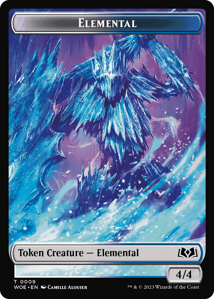 Elemental Token [Wilds of Eldraine Tokens] | Gear Gaming Fayetteville