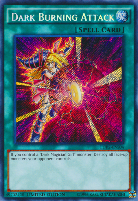 Dark Burning Attack [LDK2-ENS04] Secret Rare | Gear Gaming Fayetteville