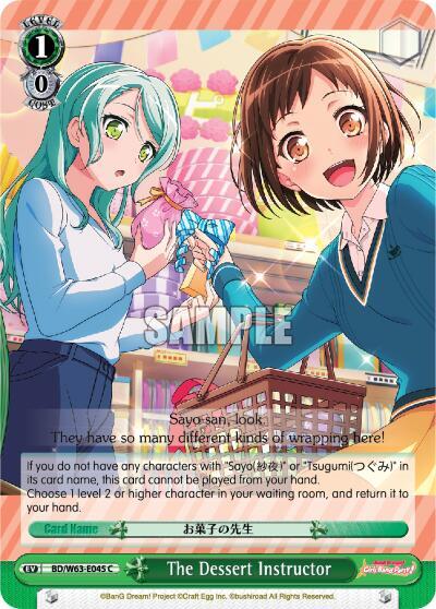 The Dessert Instructor - [BanG Dream! Girls Band Party! Vol.2] | Gear Gaming Fayetteville