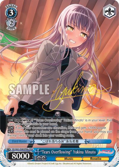 "Tears Overflowing" Yukina Minato (SPM) (A) - [BanG Dream! Girls Band Party! Vol.2] | Gear Gaming Fayetteville