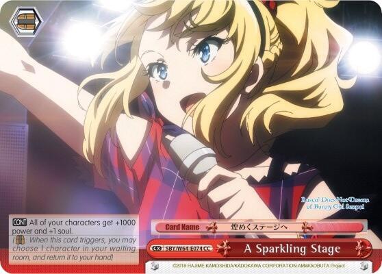 A Sparkling Stage - [Rascal Does Not Dream of Bunny Girl Senpai] | Gear Gaming Fayetteville
