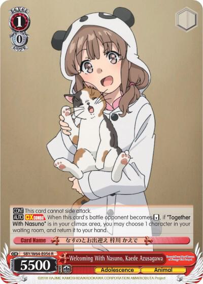 Welcoming With Nasuno, Kaede Azusagawa - [Rascal Does Not Dream of Bunny Girl Senpai] | Gear Gaming Fayetteville