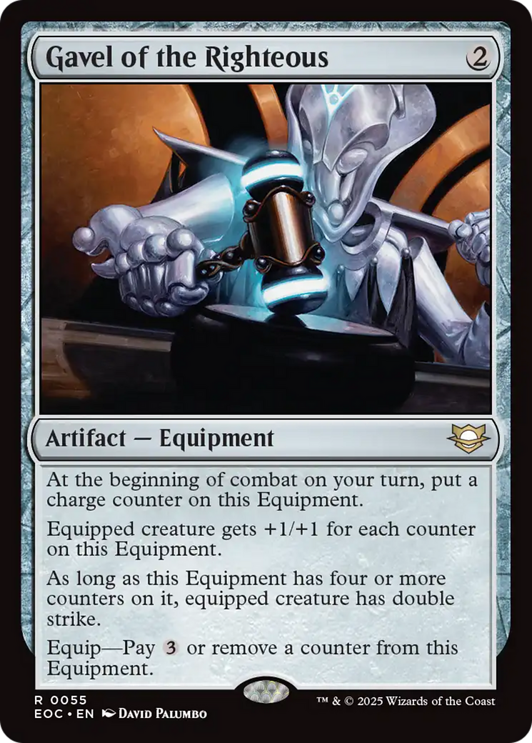 Gavel of the Righteous [Edge of Eternities Commander] | Gear Gaming Fayetteville