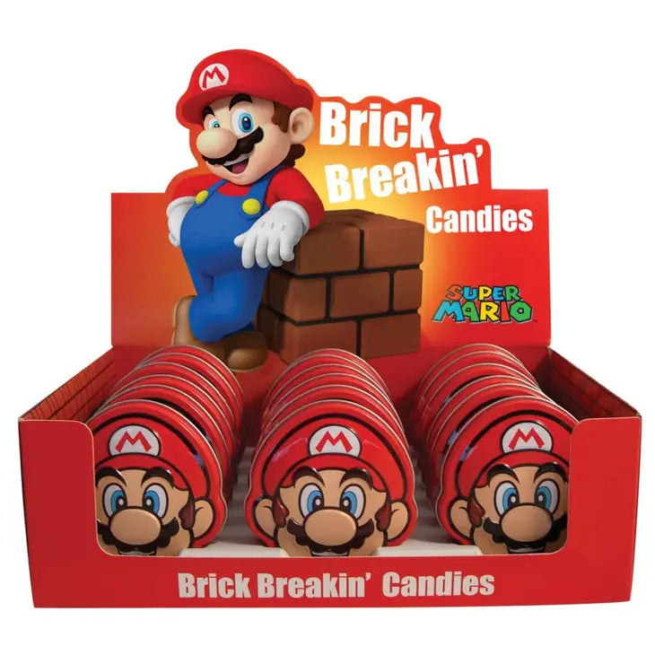 Super Mario Brick Breakin' Cherry Candy Tin | Gear Gaming Fayetteville