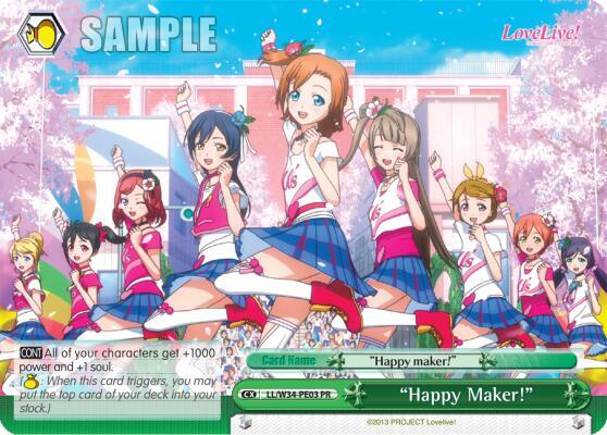 "Happy Maker!" - [Love Live! Vol. 2] | Gear Gaming Fayetteville