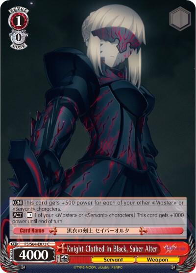 Knight Clothed in Black, Saber Alter - [Fate/stay night [Heaven’s Feel]] | Gear Gaming Fayetteville