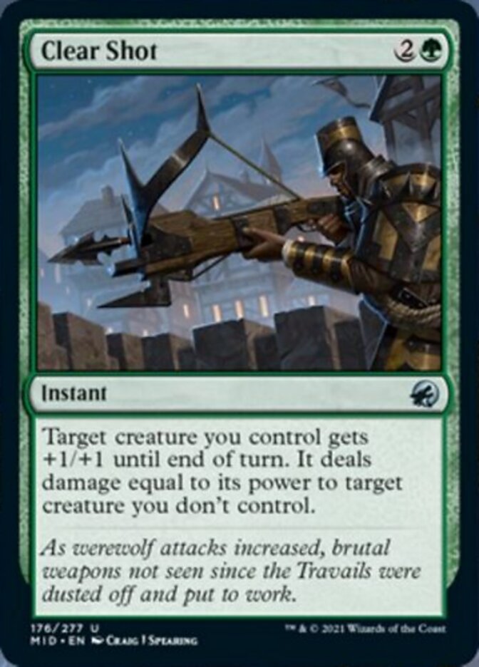 Clear Shot [Innistrad: Midnight Hunt] | Gear Gaming Fayetteville