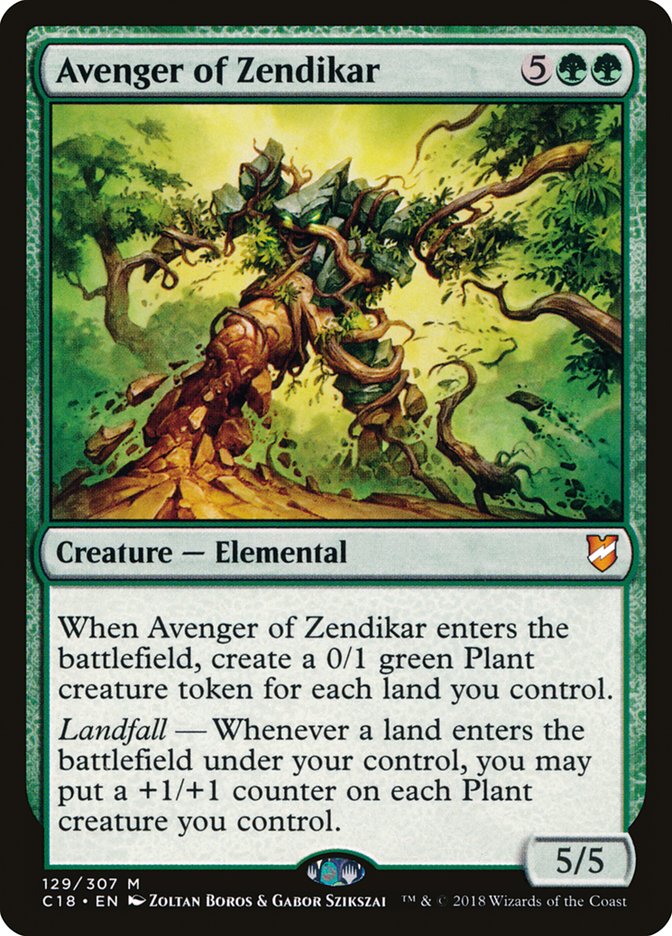 Avenger of Zendikar [Commander 2018] | Gear Gaming Fayetteville