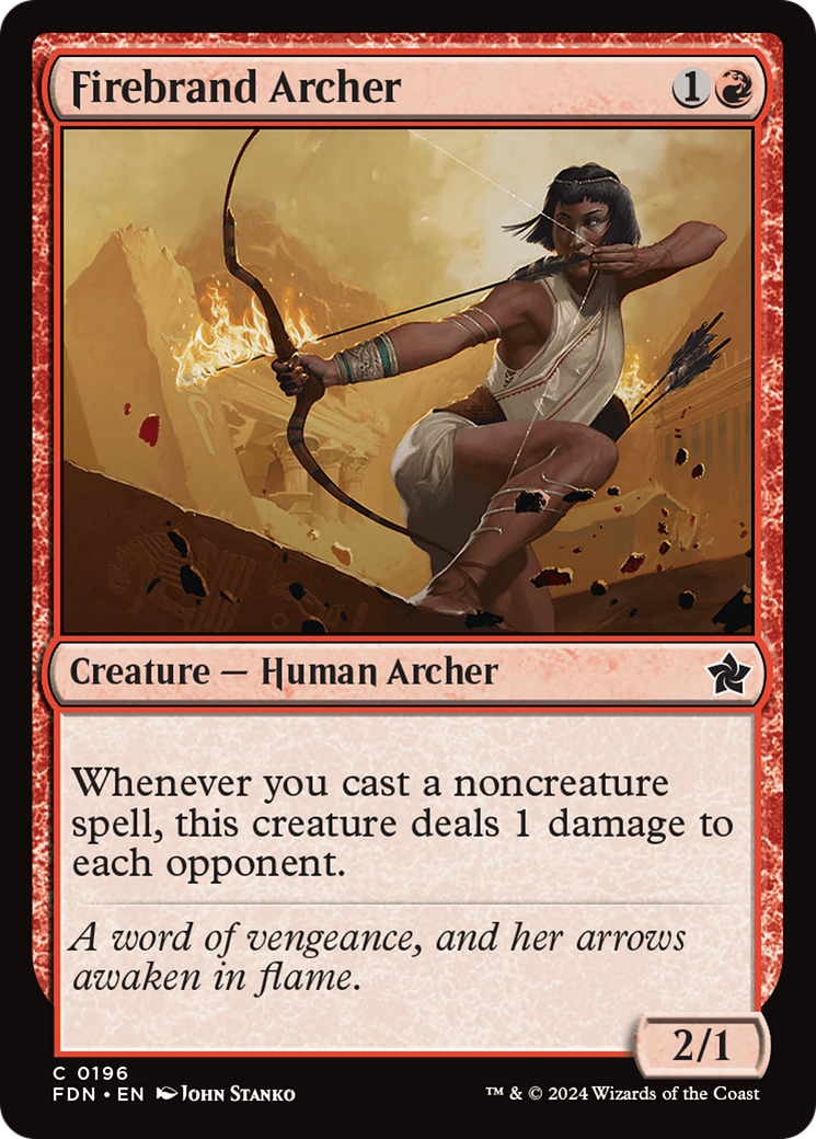 Firebrand Archer [Foundations] | Gear Gaming Fayetteville