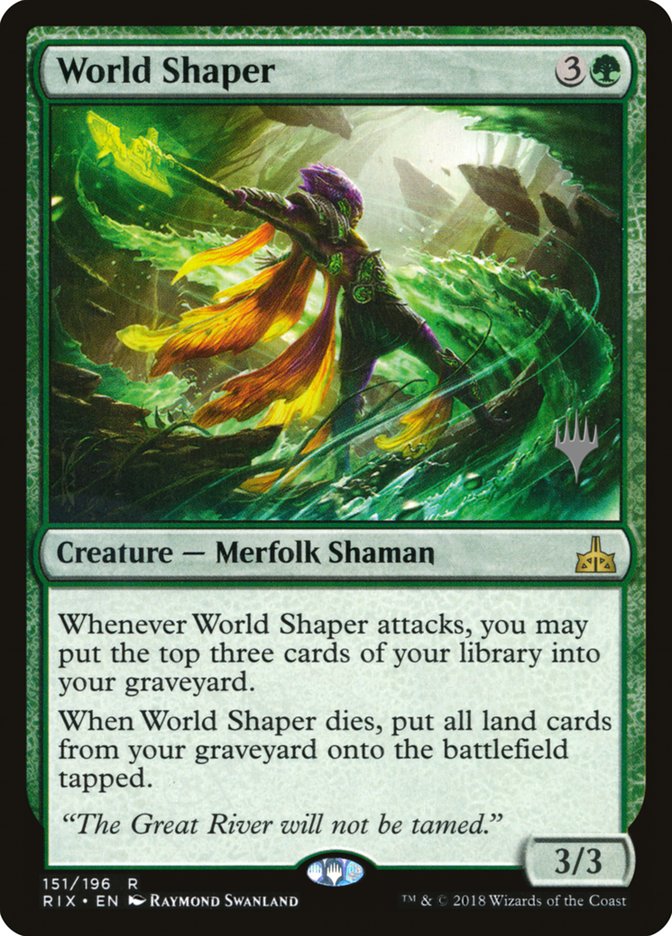 World Shaper (Promo Pack) [Rivals of Ixalan Promos] | Gear Gaming Fayetteville