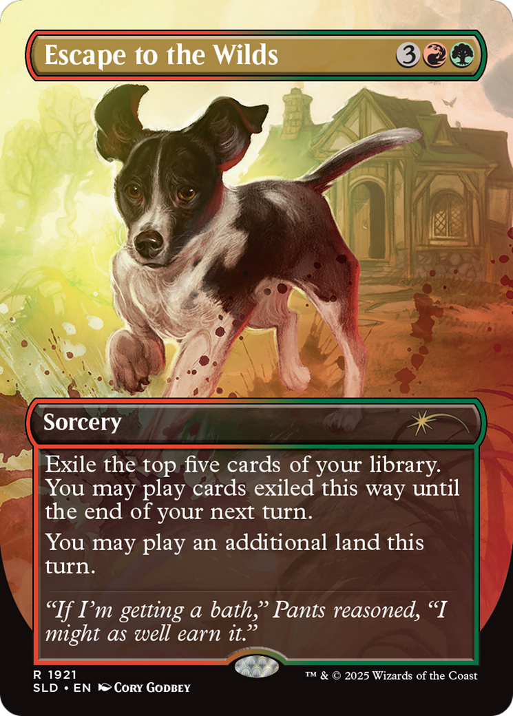 Escape to the Wilds (1921) (Rainbow Foil) [Secret Lair Drop Series] | Gear Gaming Fayetteville
