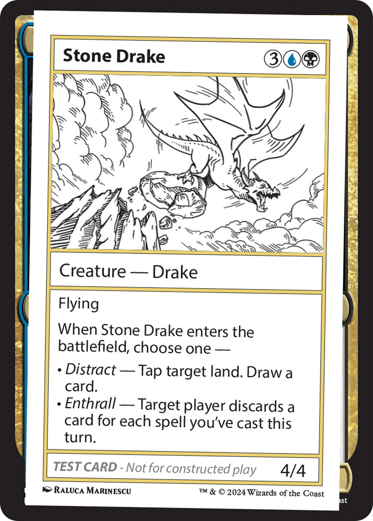 Stone Drake [Mystery Booster 2 Playtest Cards] | Gear Gaming Fayetteville