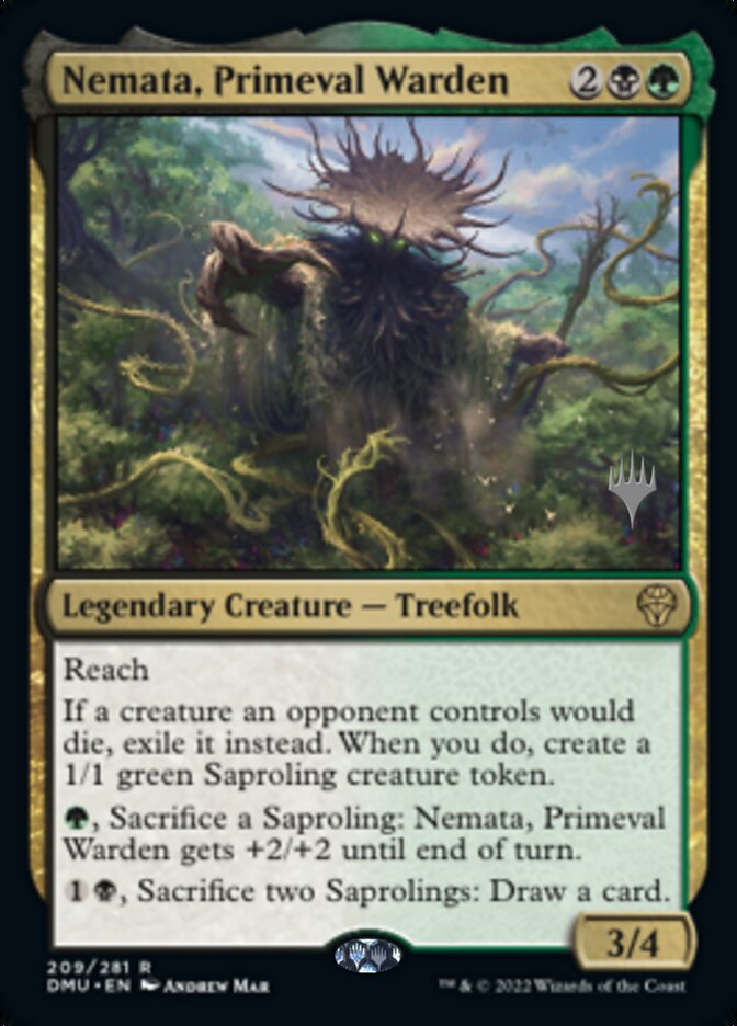 Nemata, Primeval Warden (Promo Pack) [Dominaria United Promos] | Gear Gaming Fayetteville