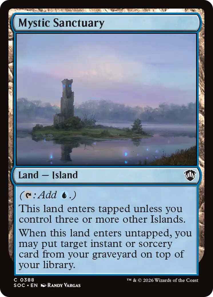Mystic Sanctuary [Secrets of Strixhaven Commander] | Gear Gaming Fayetteville