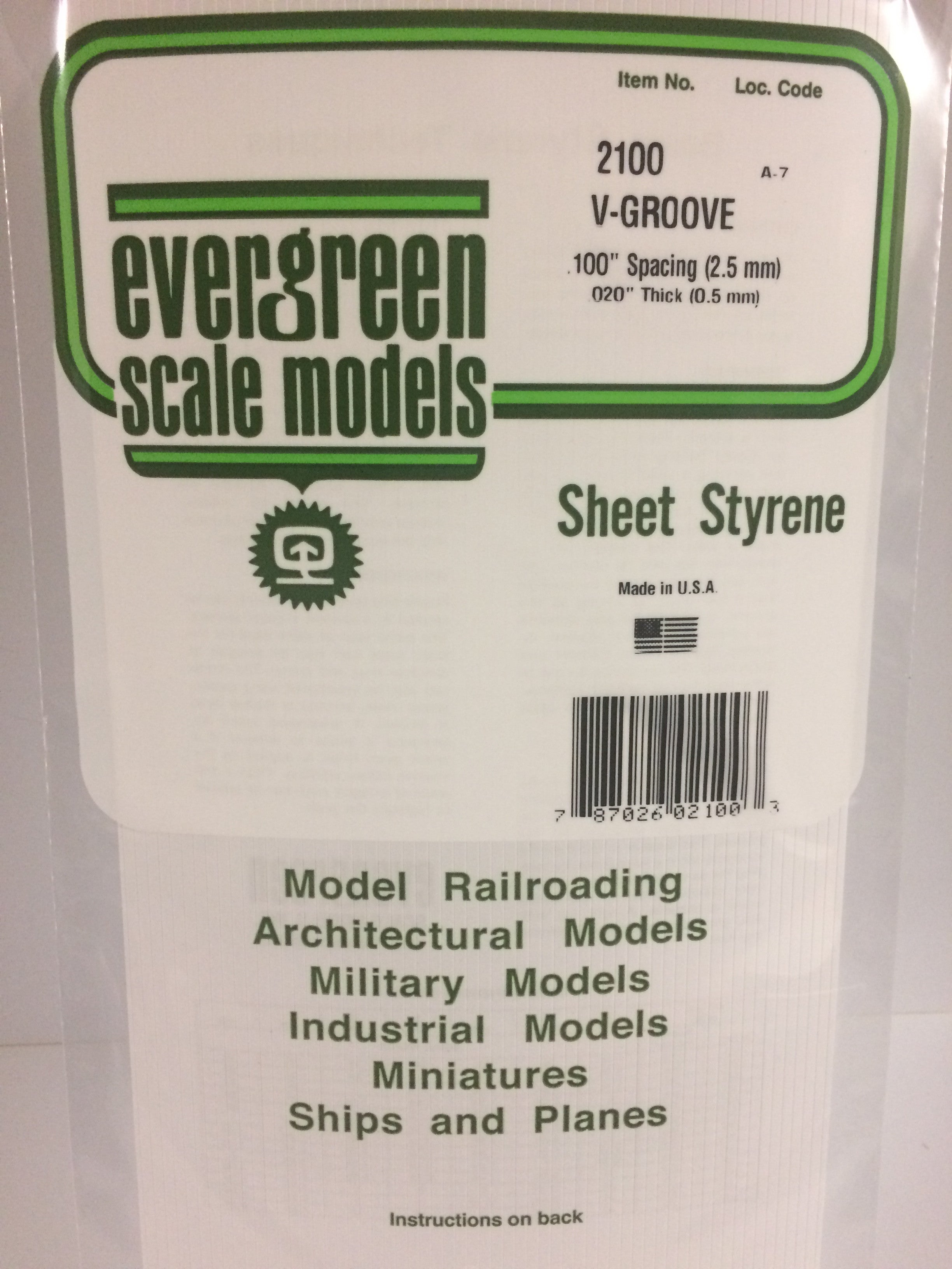 2100 - .100" OPAQUE WHITE POLYSTYRENE V GROOVE SIDING | Gear Gaming Fayetteville