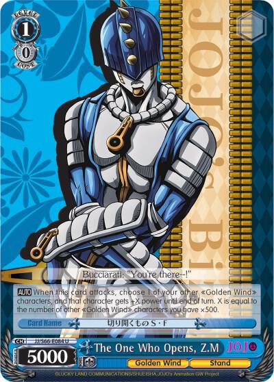 The One Who Opens, Z.M - [JoJo's Bizarre Adventure: Golden Wind] | Gear Gaming Fayetteville