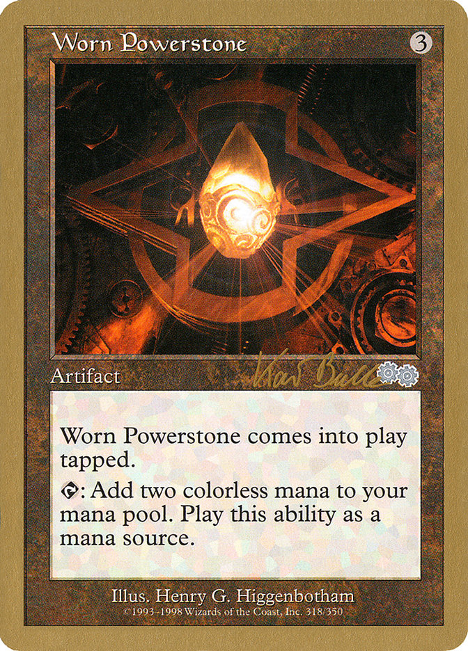Worn Powerstone (Kai Budde) [World Championship Decks 1999] | Gear Gaming Fayetteville