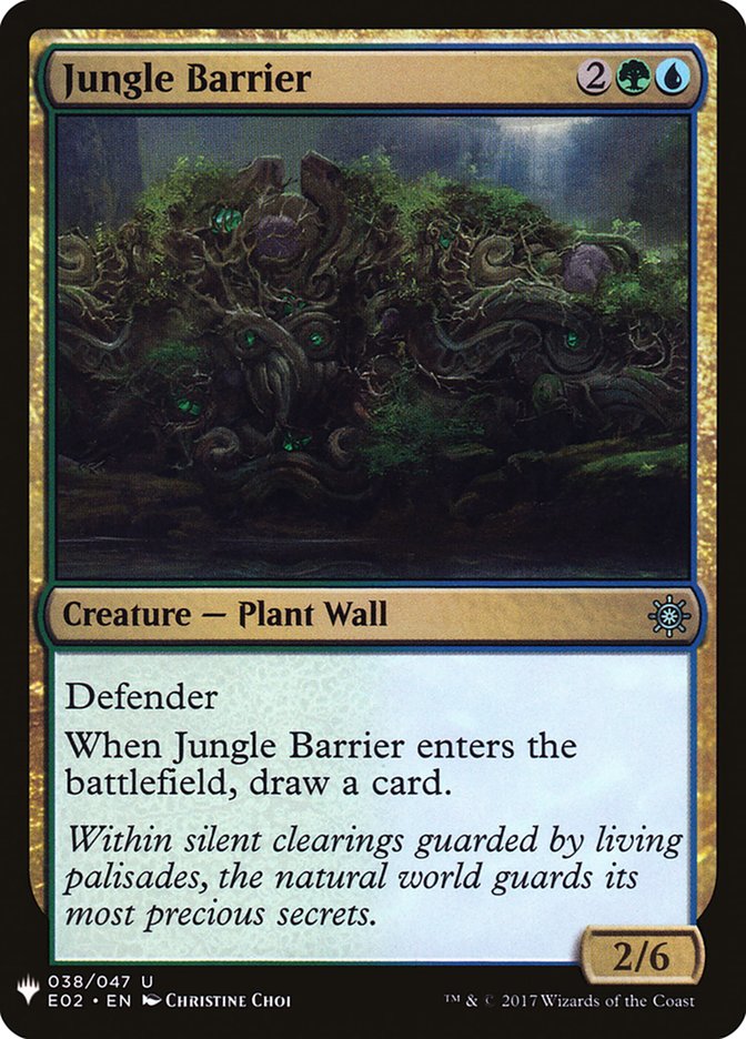 Jungle Barrier [Mystery Booster] | Gear Gaming Fayetteville