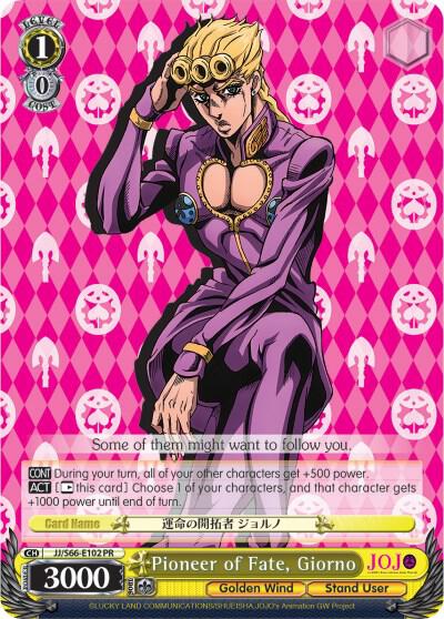 Pioneer of Fate, Giorno - [JoJo's Bizarre Adventure: Golden Wind] | Gear Gaming Fayetteville