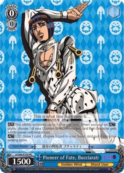 Pioneer of Fate, Bucciarati - [JoJo's Bizarre Adventure: Golden Wind] | Gear Gaming Fayetteville