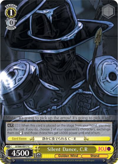 Silent Dance, C.R - [JoJo's Bizarre Adventure: Golden Wind] | Gear Gaming Fayetteville
