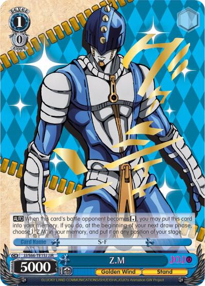 Z.M (JJR) (Gold Stamp) - [JoJo's Bizarre Adventure: Golden Wind] | Gear Gaming Fayetteville