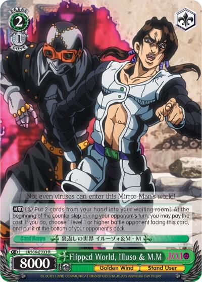 Flipped World, Illuso & M.M - [JoJo's Bizarre Adventure: Golden Wind] | Gear Gaming Fayetteville
