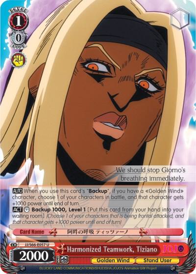 Harmonized Teamwork, Tiziano - [JoJo's Bizarre Adventure: Golden Wind] | Gear Gaming Fayetteville
