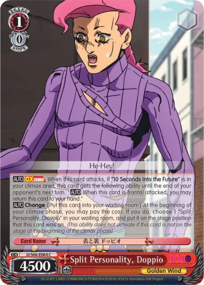 Split Personality, Doppio - [JoJo's Bizarre Adventure: Golden Wind] | Gear Gaming Fayetteville