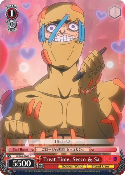 Treat Time, Secco & Sa - [JoJo's Bizarre Adventure: Golden Wind] | Gear Gaming Fayetteville