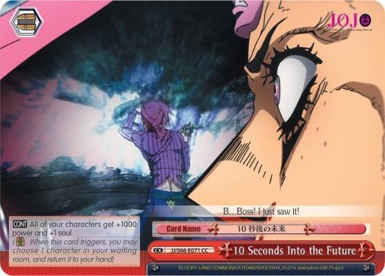 10 Seconds Into the Future - [JoJo's Bizarre Adventure: Golden Wind] | Gear Gaming Fayetteville