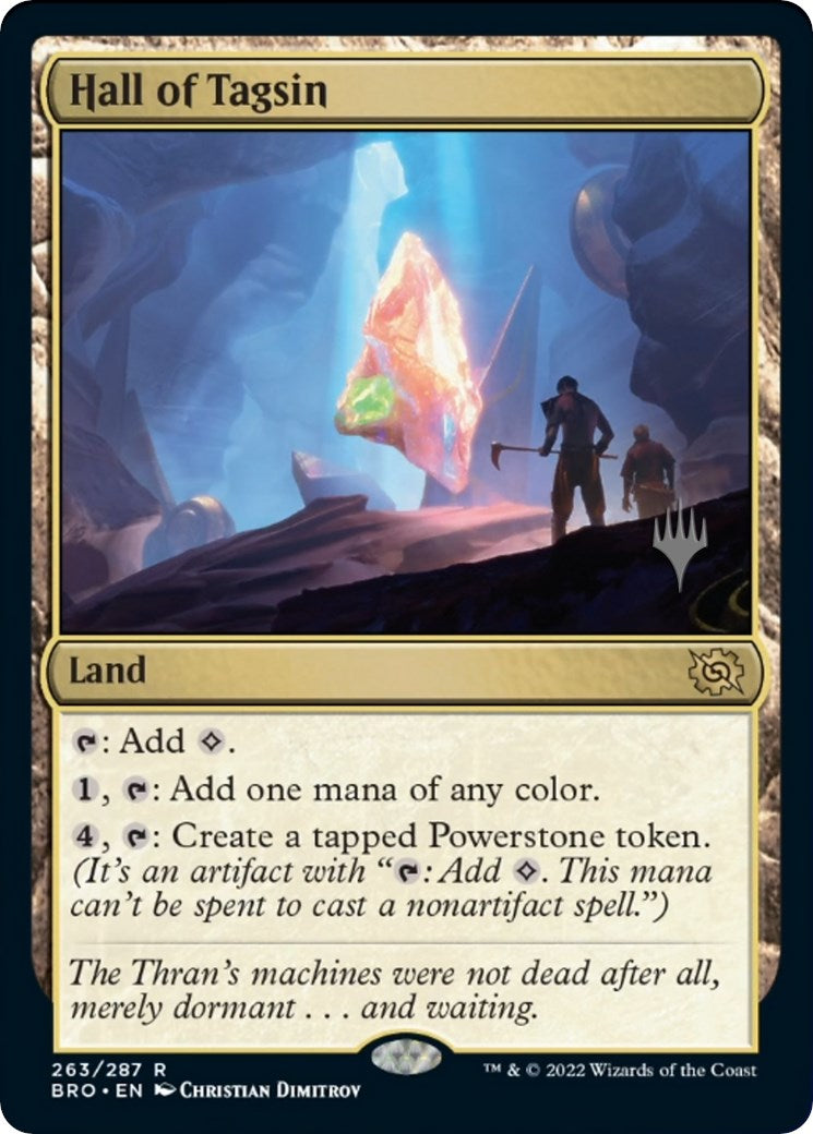 Hall of Tagsin (Promo Pack) [The Brothers' War Promos] | Gear Gaming Fayetteville