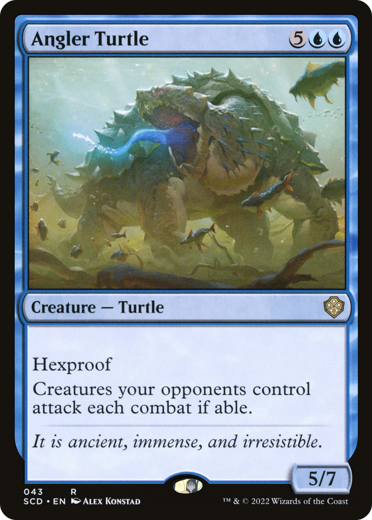Angler Turtle [Starter Commander Decks] | Gear Gaming Fayetteville