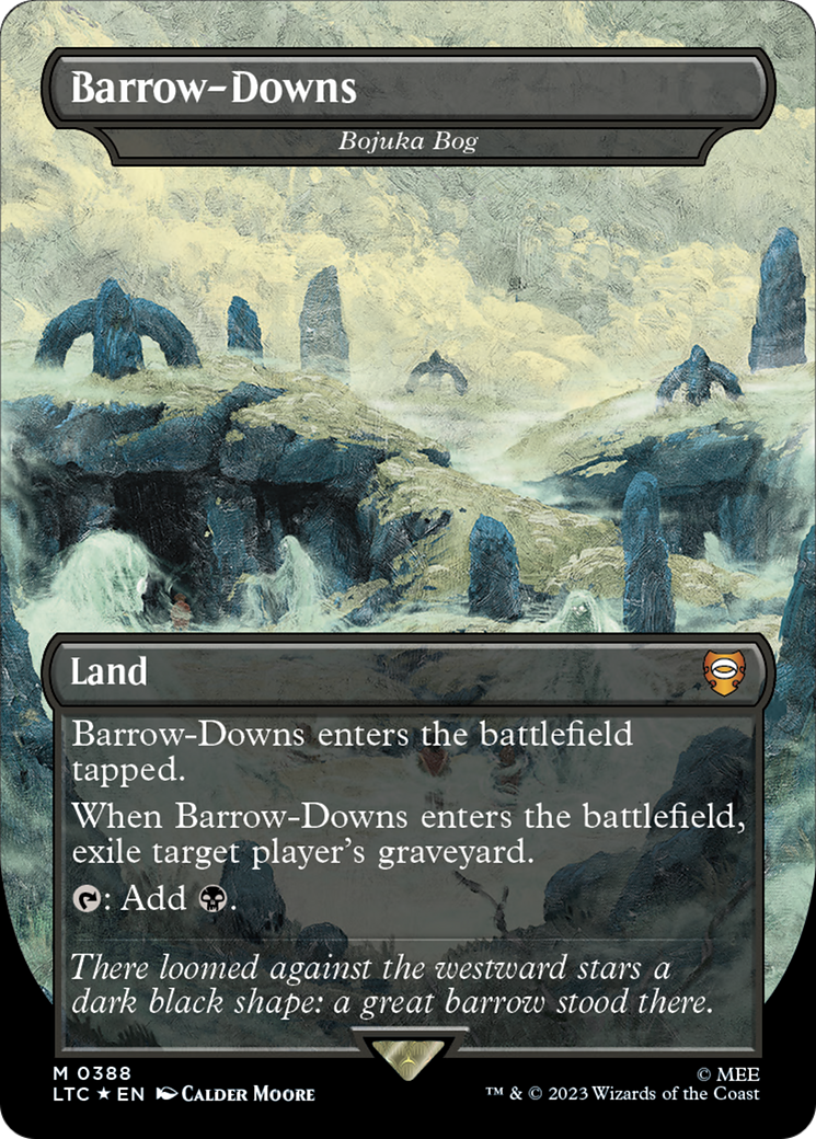 Barrow-Downs - Bojuka Bog (Surge Foil Realms and Relics) [The Lord of the Rings: Tales of Middle-Earth Commander] | Gear Gaming Fayetteville