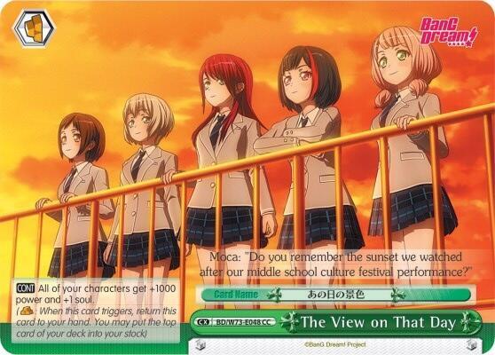 The View on That Day - [BanG Dream! Vol.2] | Gear Gaming Fayetteville