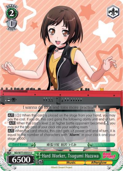 Hard Worker, Tsugumi Hazawa - [BanG Dream! Vol.2] | Gear Gaming Fayetteville