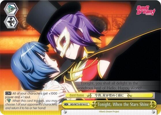 Tonight, When the Stars Shine - [BanG Dream! Vol.2] | Gear Gaming Fayetteville