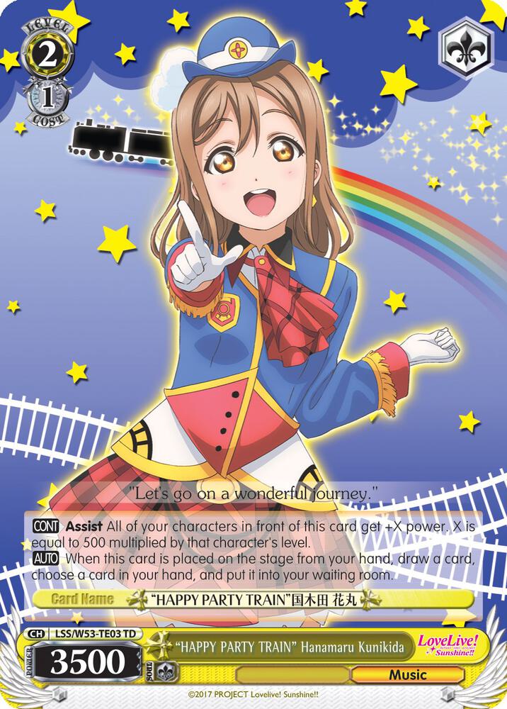 "HAPPY PARTY TRAIN" Hanamaru Kunikida - [Love Live! Sunshine!! Extra Booster] | Gear Gaming Fayetteville